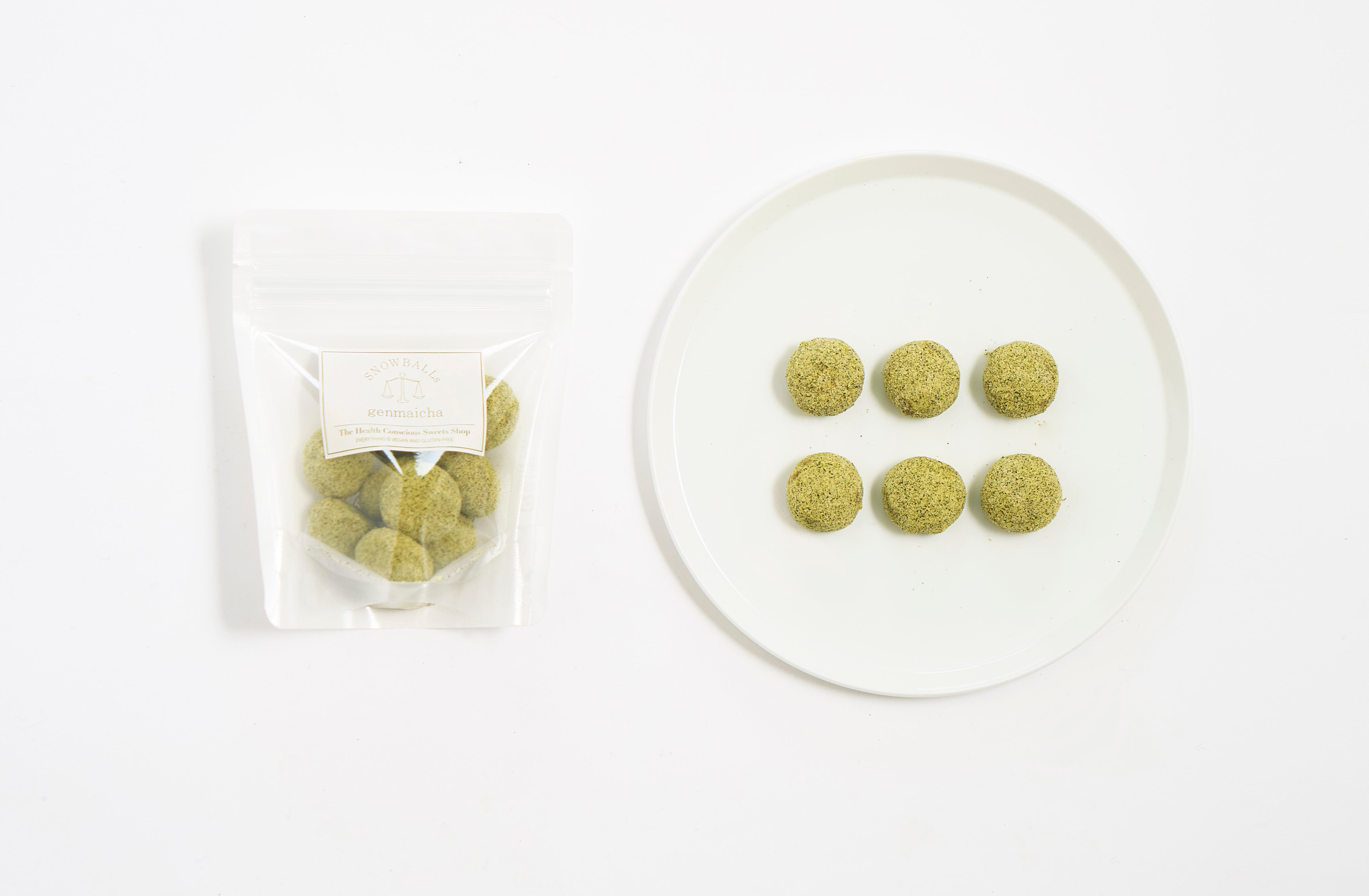 GENMAICHA SNOW BALLs / 玄米茶スノーボール