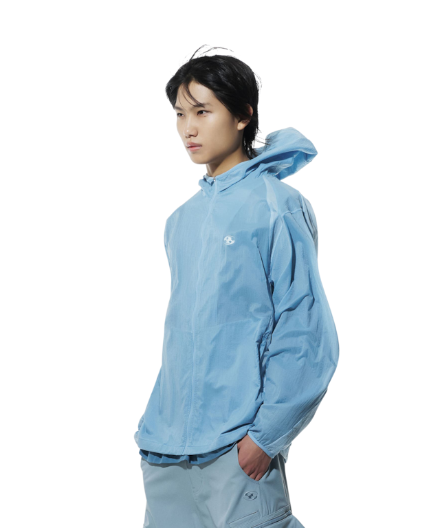 [SAN SAN GEAR] PANELED JACKET [SKY BLUE]_24SS 正規品 韓国ブランド 韓国通販 韓国代行 韓国ファッション sansan san san サンサンギア