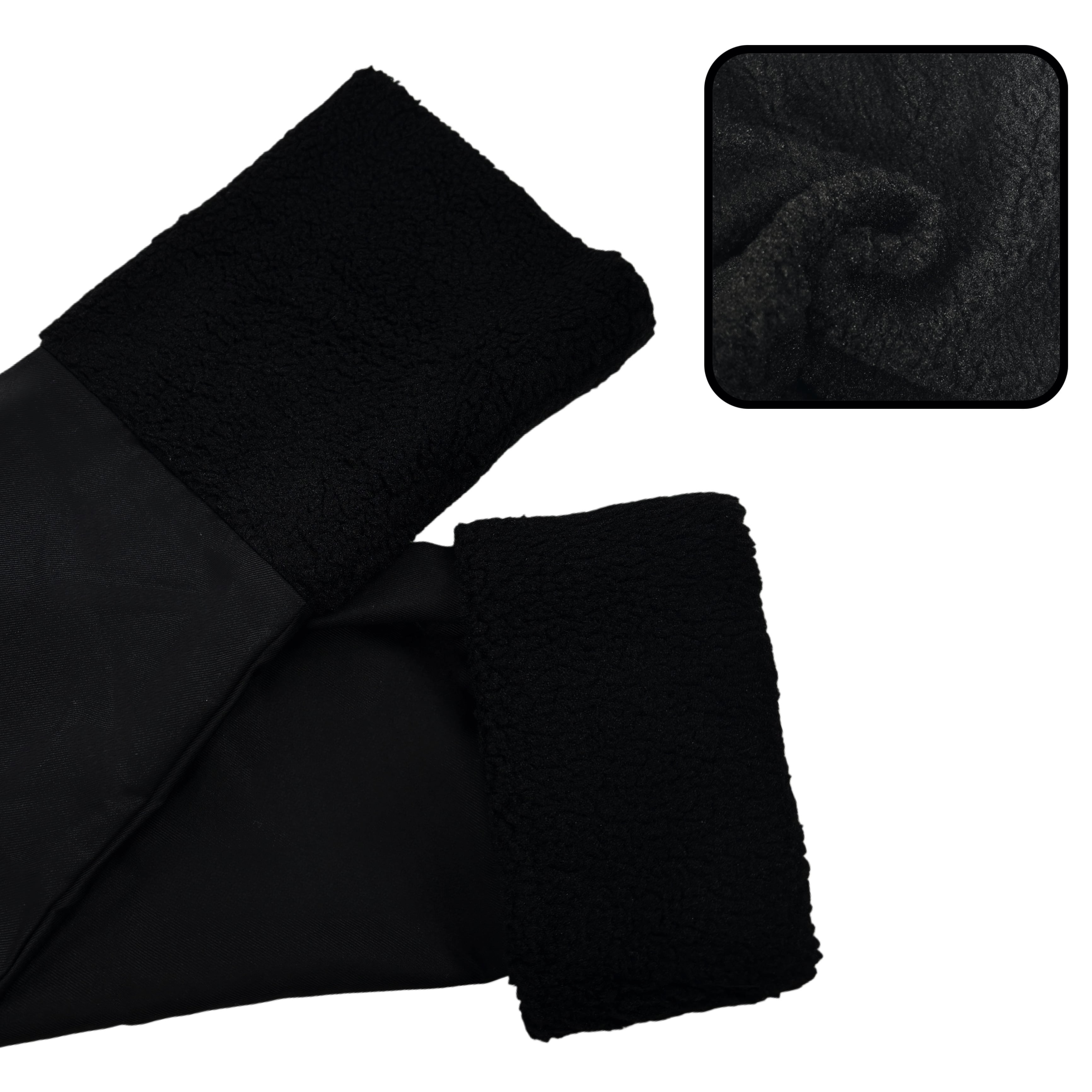muta MARINE ボア襟 黒 長袖 ACANTHUS x muta MARINE Logo Shawl Collar Sweater [全2色] – muta