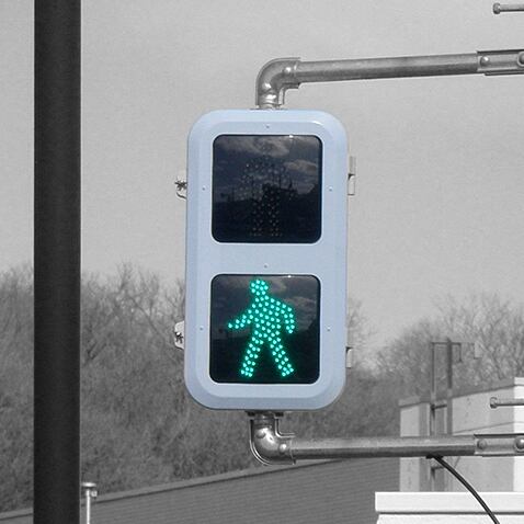 歩行者 信号機 青 DT