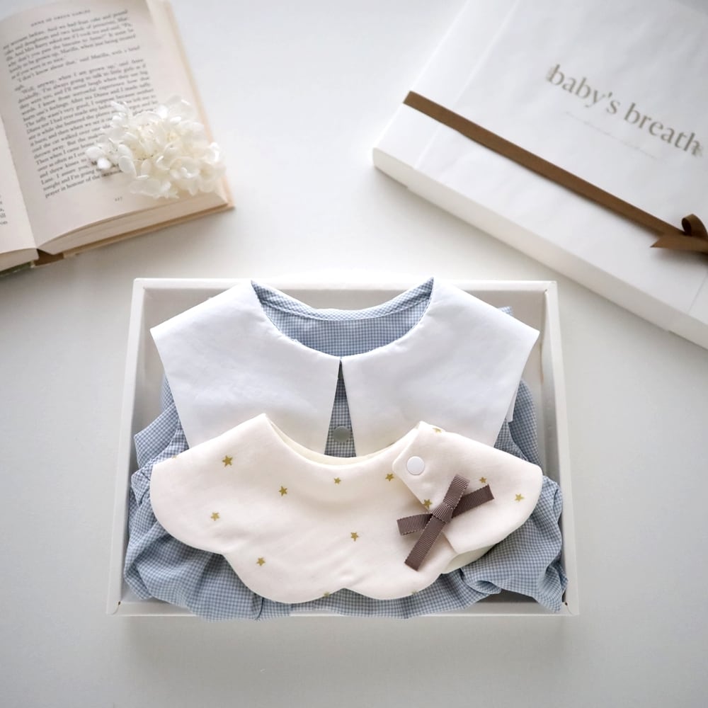 5323 ハンドメイドスタイ 気まぐれセット セーラー ベビースタイ