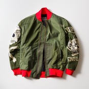 再構築 ミリタリーボンバー ジャケット MILITARY MIX BOMBER JACKET