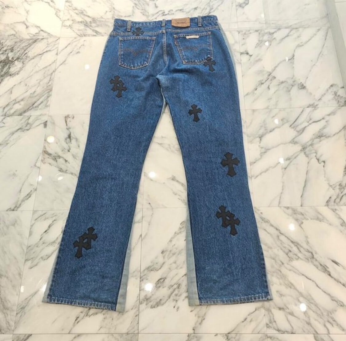 CHROME HEARTS クロムハーツ × Levi's リーバイス 505 VNTG Cross