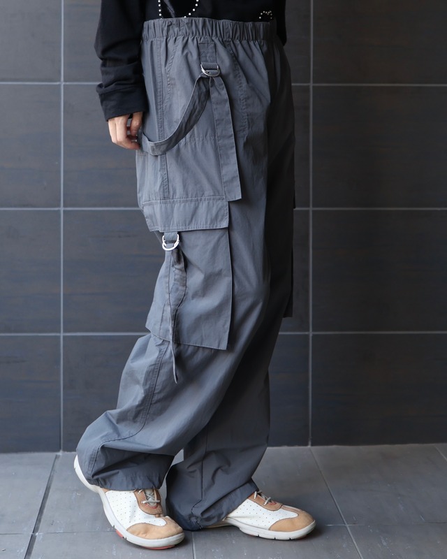 nylon cargo pants