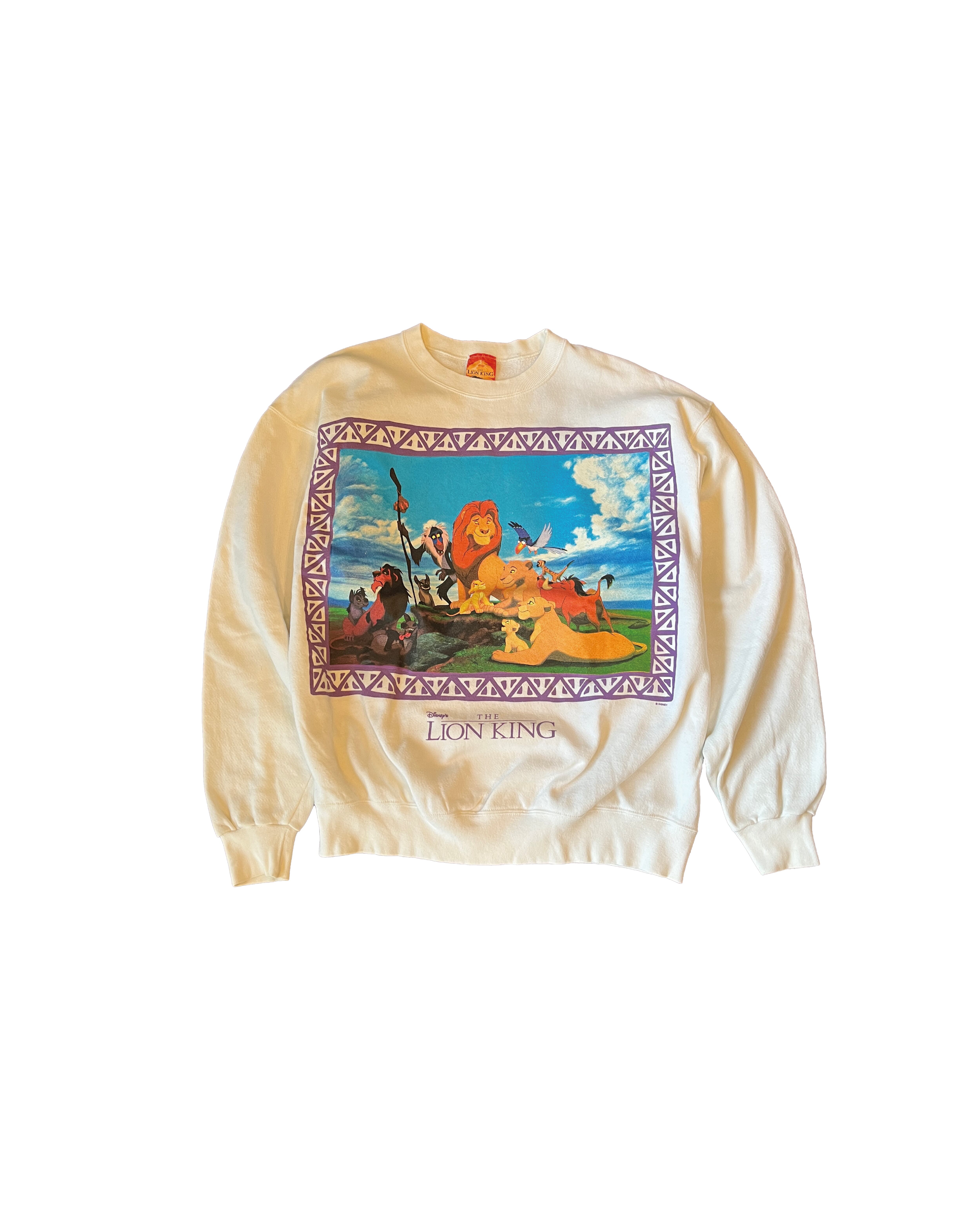 90's THE LION KING Official Sweatshirt ライオンキング ディズニー