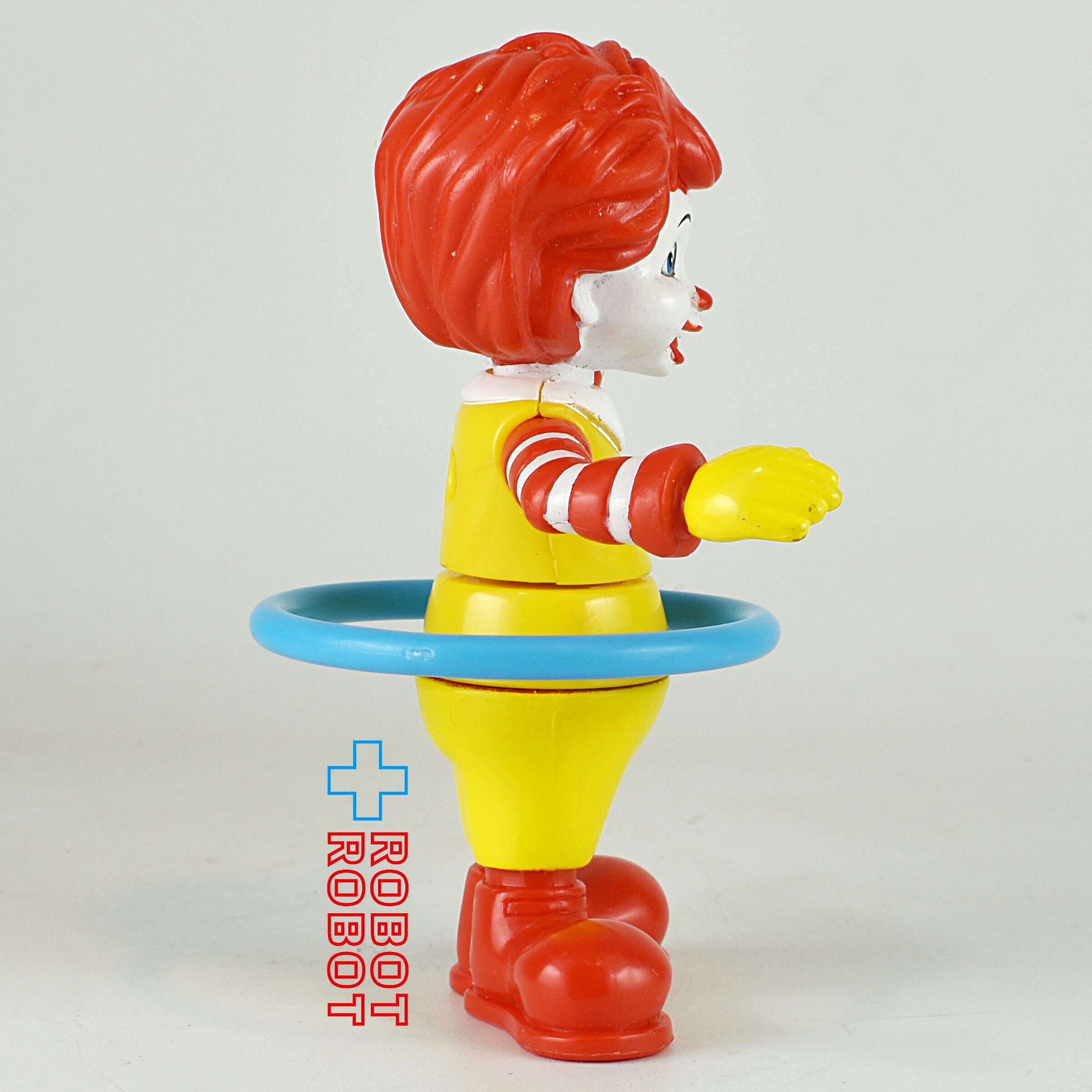 マクドナルド ハッピーミール ベビーロナルド フラフープ ブルー