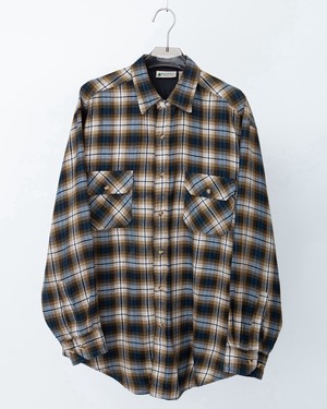 check pattern acrylic shirt