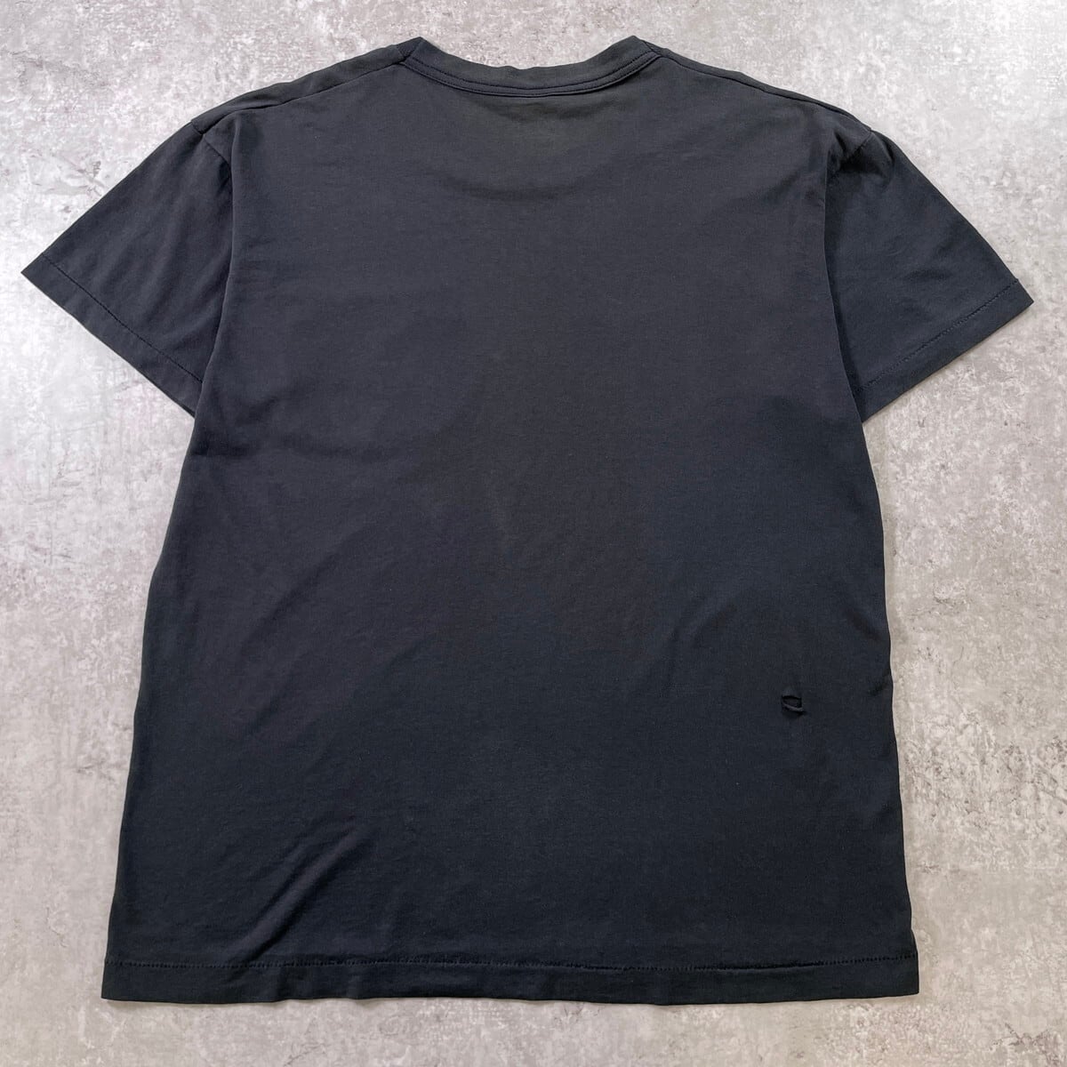 80年代 USA製 無地 ブランク ポケットTシャツ ポケT メンズL~XL相当