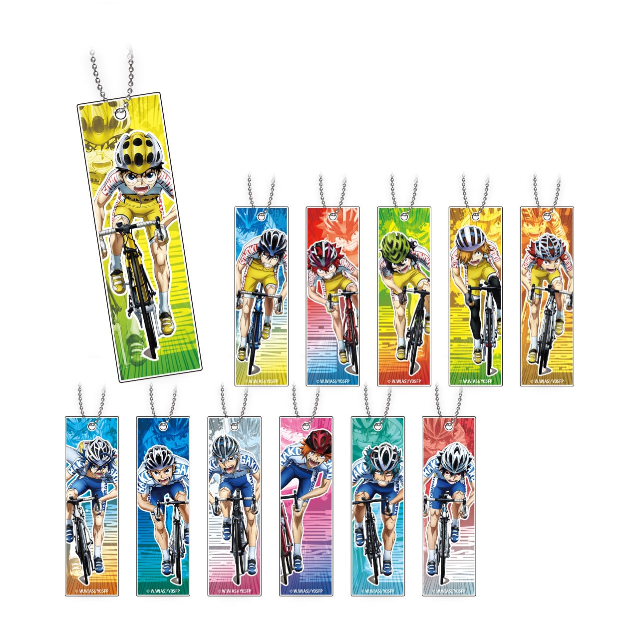 弱虫ペダル ついコレ トレーディングアクリルキーホルダー BOX 全12種