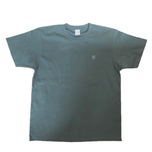 "Symbol -olive×刺繍white-" (Heavy) T-Shirt
