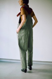 【suie】Overall／オーバーオール（カーキ）