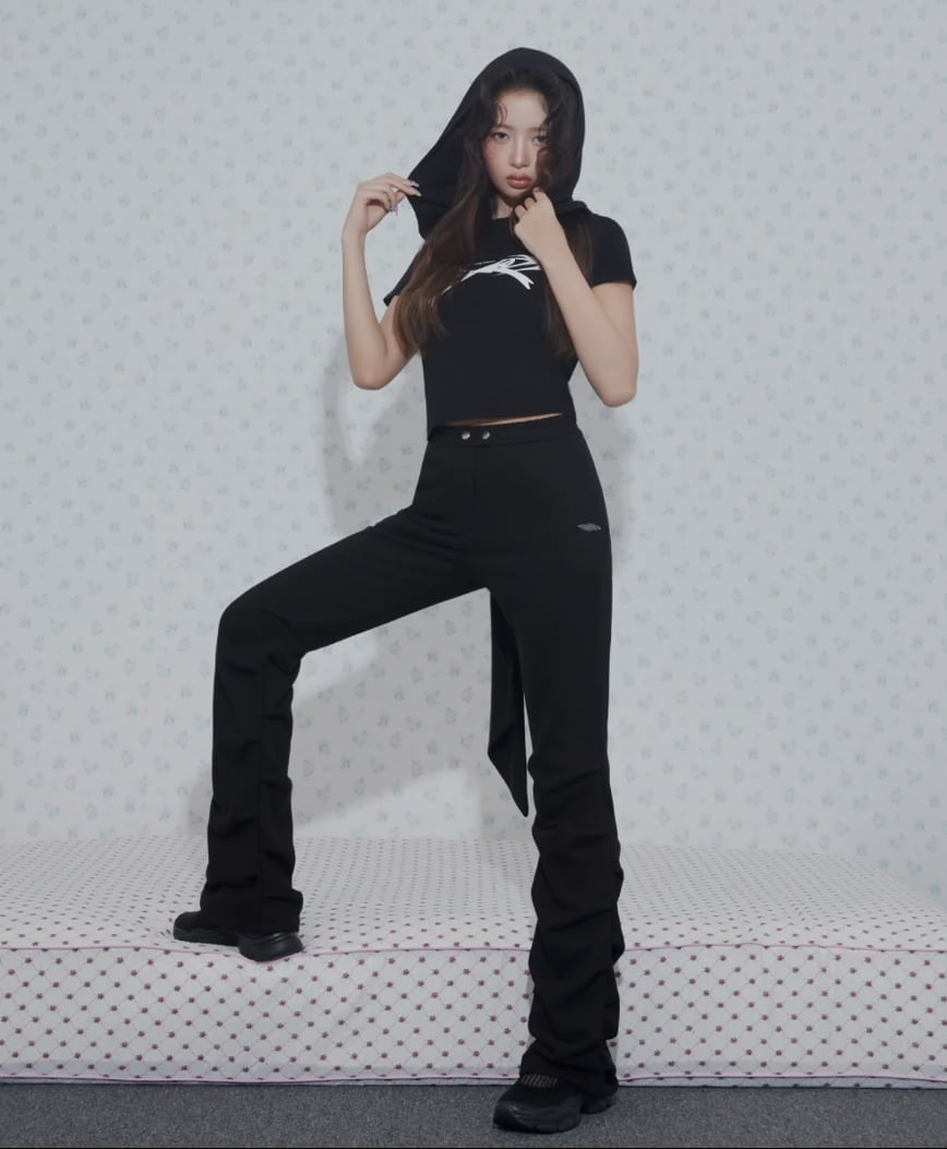 【Opening Project】IVEレイ着用 W Shirring Long Pants☆追跡付 51a1180568d0819b4f726b781ae812