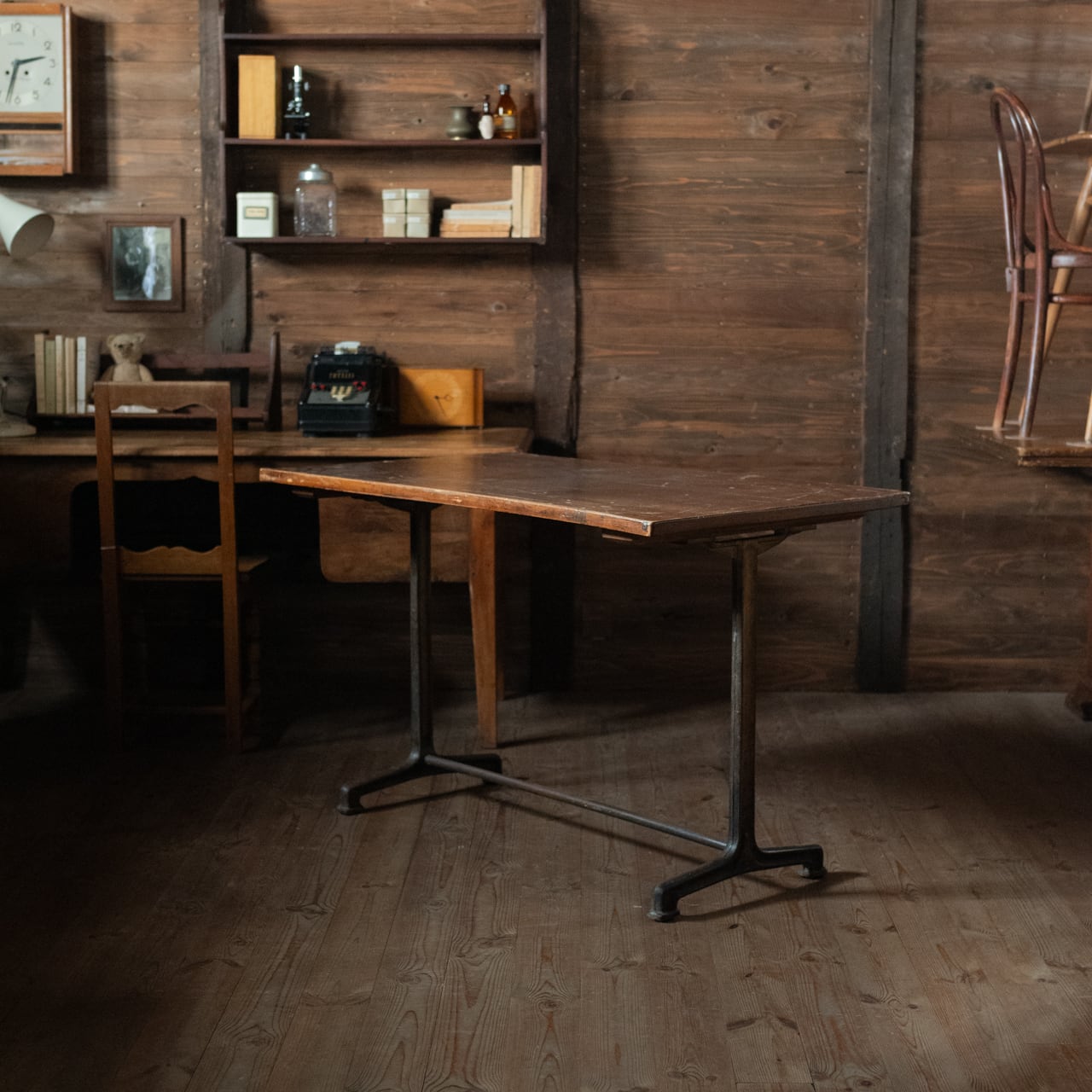 Work Table / ワークテーブル〈 机・ダイニングテーブル・作業台・鉄脚