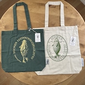 【フィンランド自然保護協会】エリック・ブルーン アザラシロゴ トートバッグ グリーン