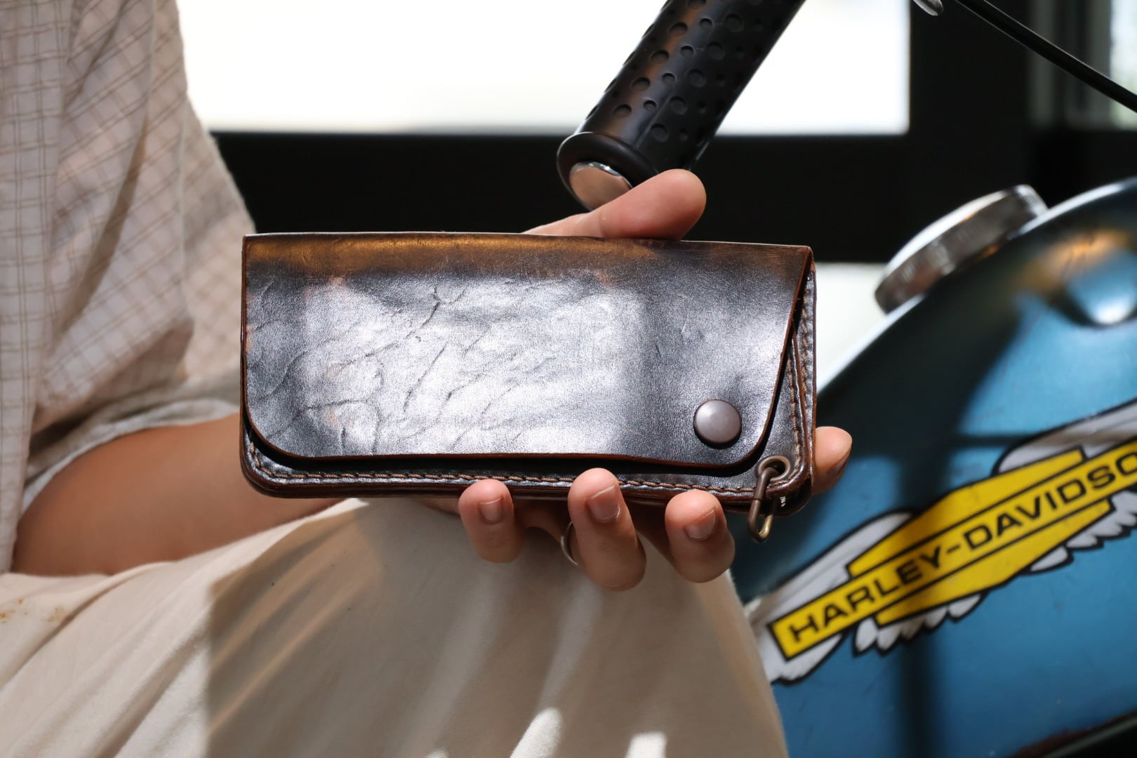 オーダーページ)ベイチーチョッパーウォレット | OOLJEE leather