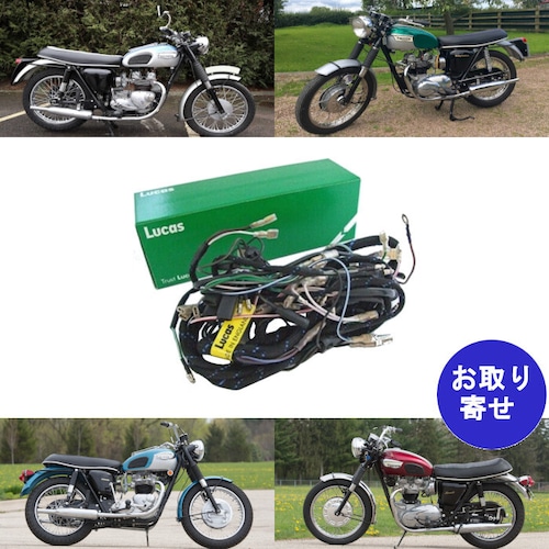 純正 ケーブル ハーネス ワイヤー Lucas LU54953443 1968 Triumph トライアンフ T90 T100 T120 TR6