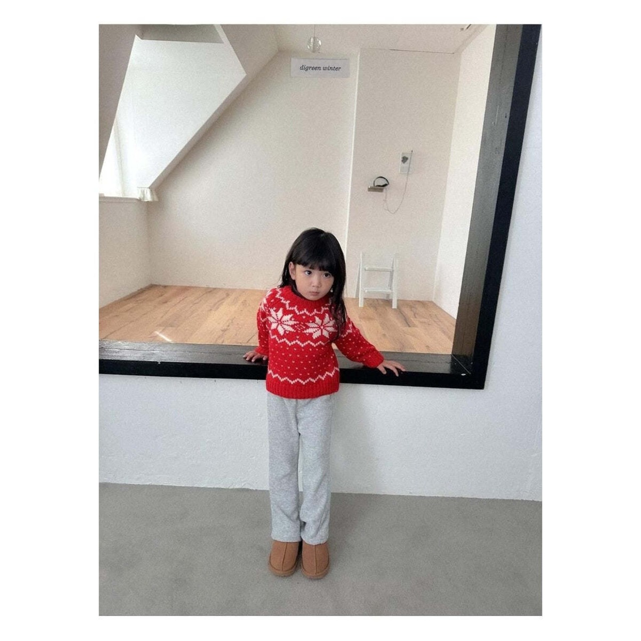 【取寄】digreen モエルブーツカットパンツ｜冬服｜韓国子供服