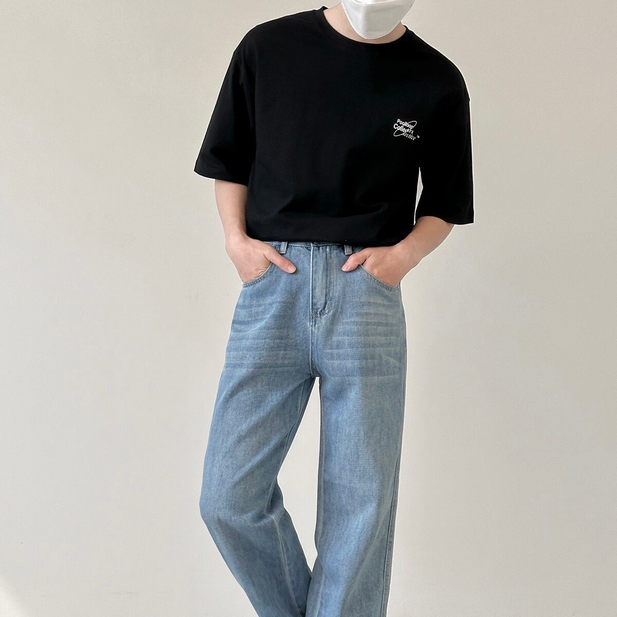 トレンドデザインTシャツ【OMT167】 | 韓国メンズファッション | one