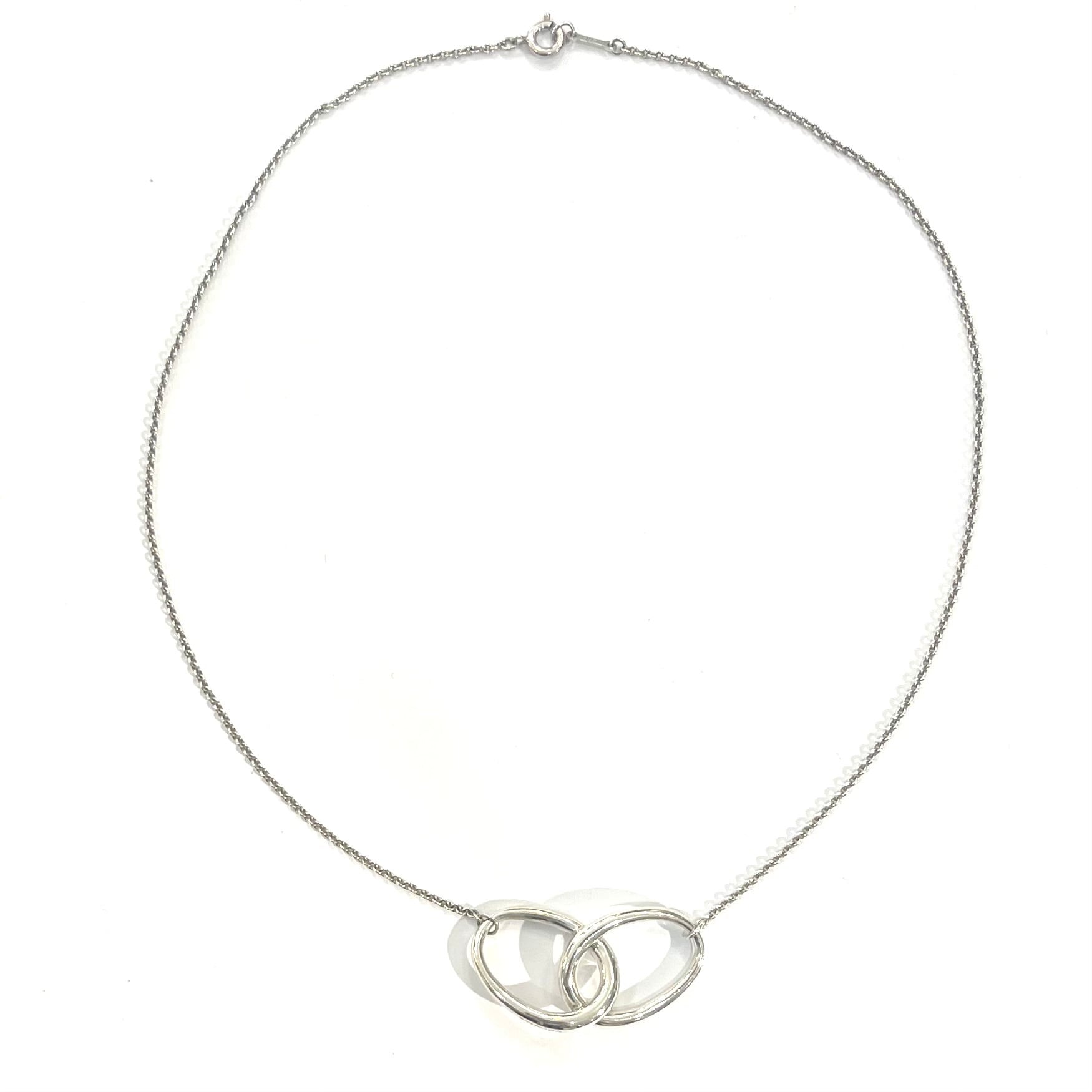 TIFFANY&CO.】2562 エルサ・ペレッティ ビッグダブルループ ネックレス