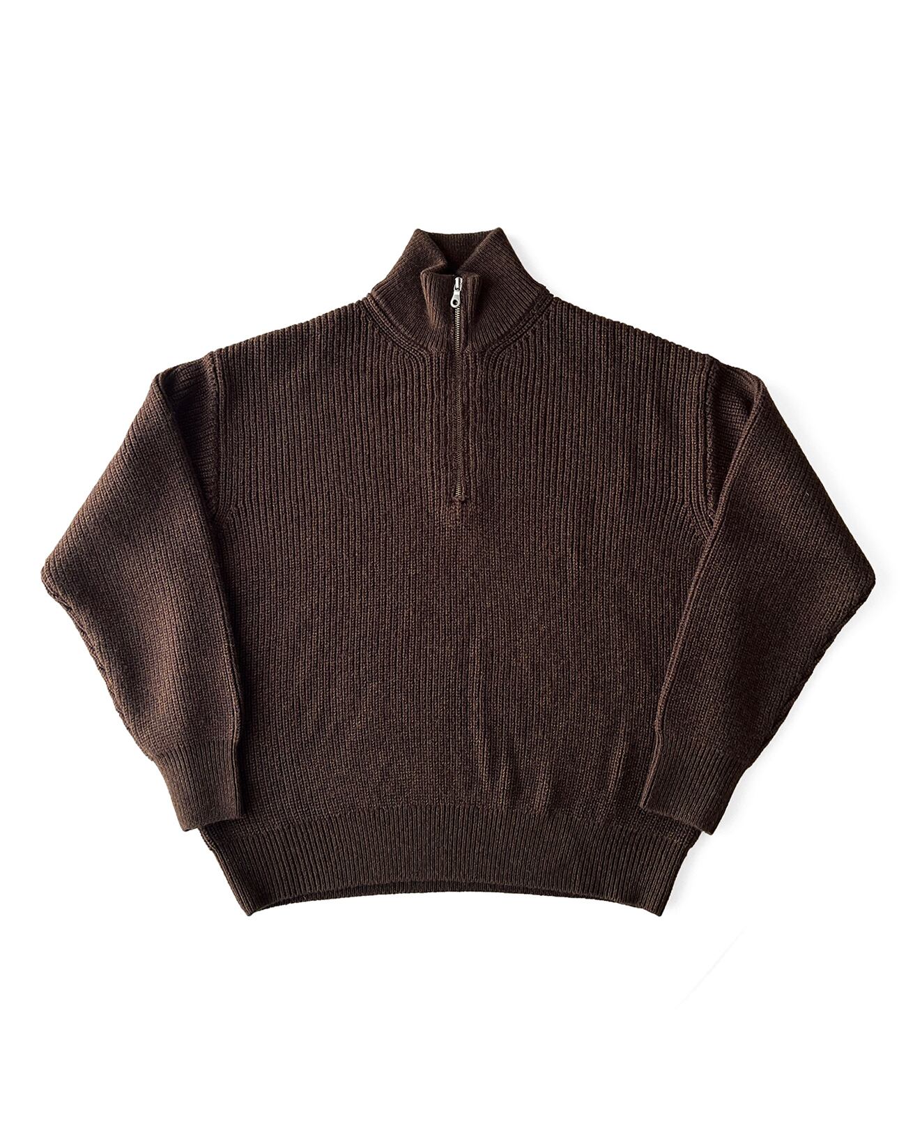 トップス Comfortable reason half zip knit COMFORTABLE REASON / HALF ZIP KNIT / NAVY | Sop