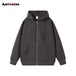 Aotvotee-女性用長袖ジップアップパーカー、ルーズフィットコート、スウェットシャツ、カジュアルウェア、kpop服、ベーシック、y2k、秋、冬 パーカー ジャージ ｙ２ｋ T240908140811_03