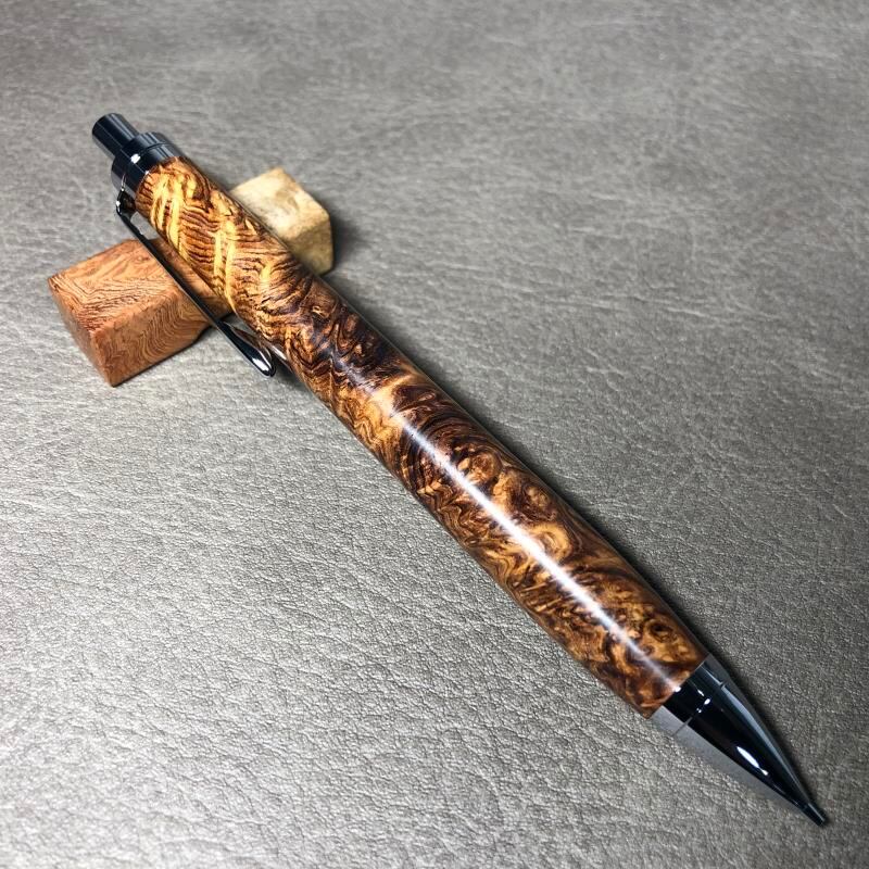 希少 ホンジュラスローズウッド瘤シャーペンSteef&Co.