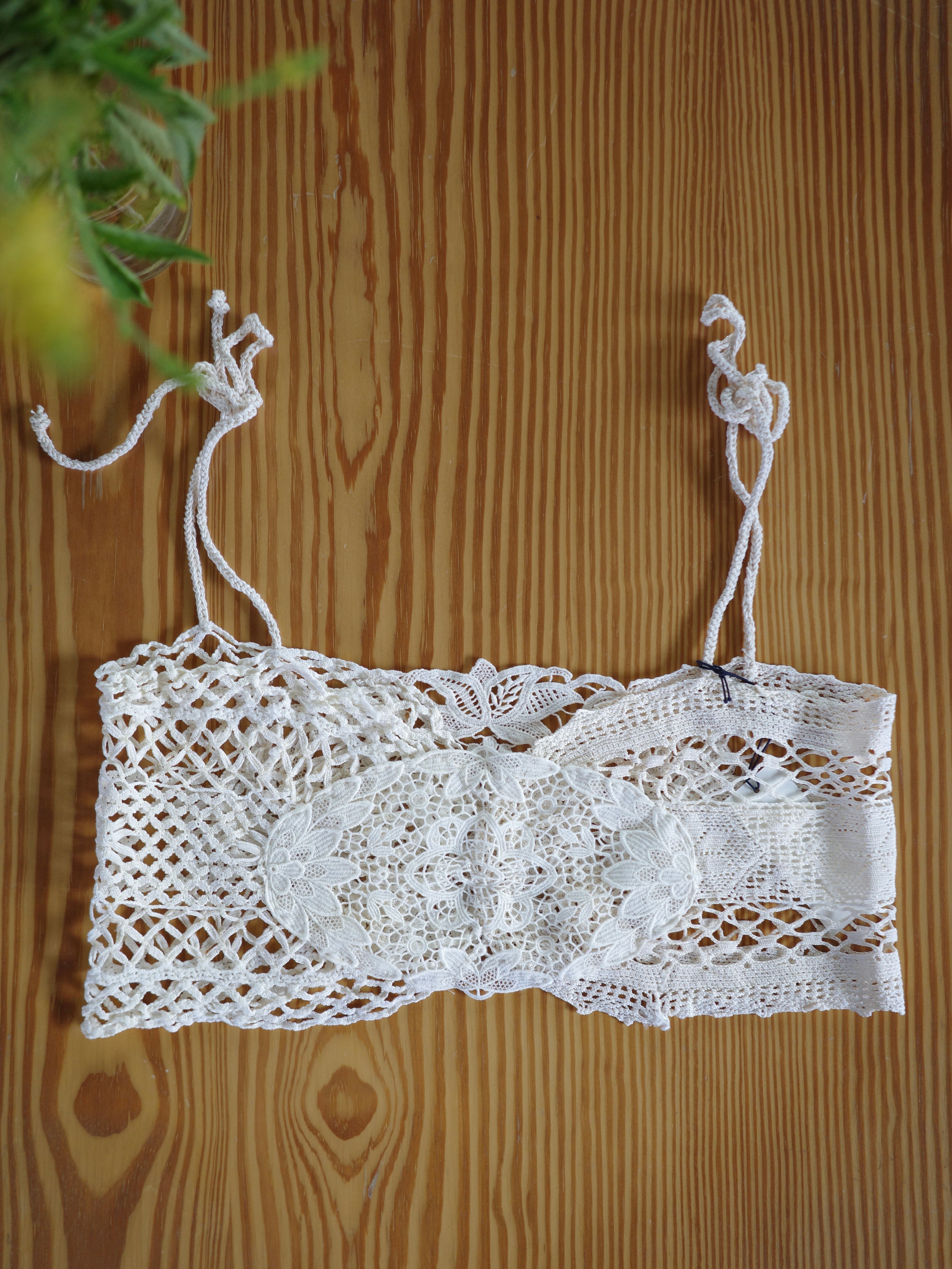 <vintage>remake lace bustier E