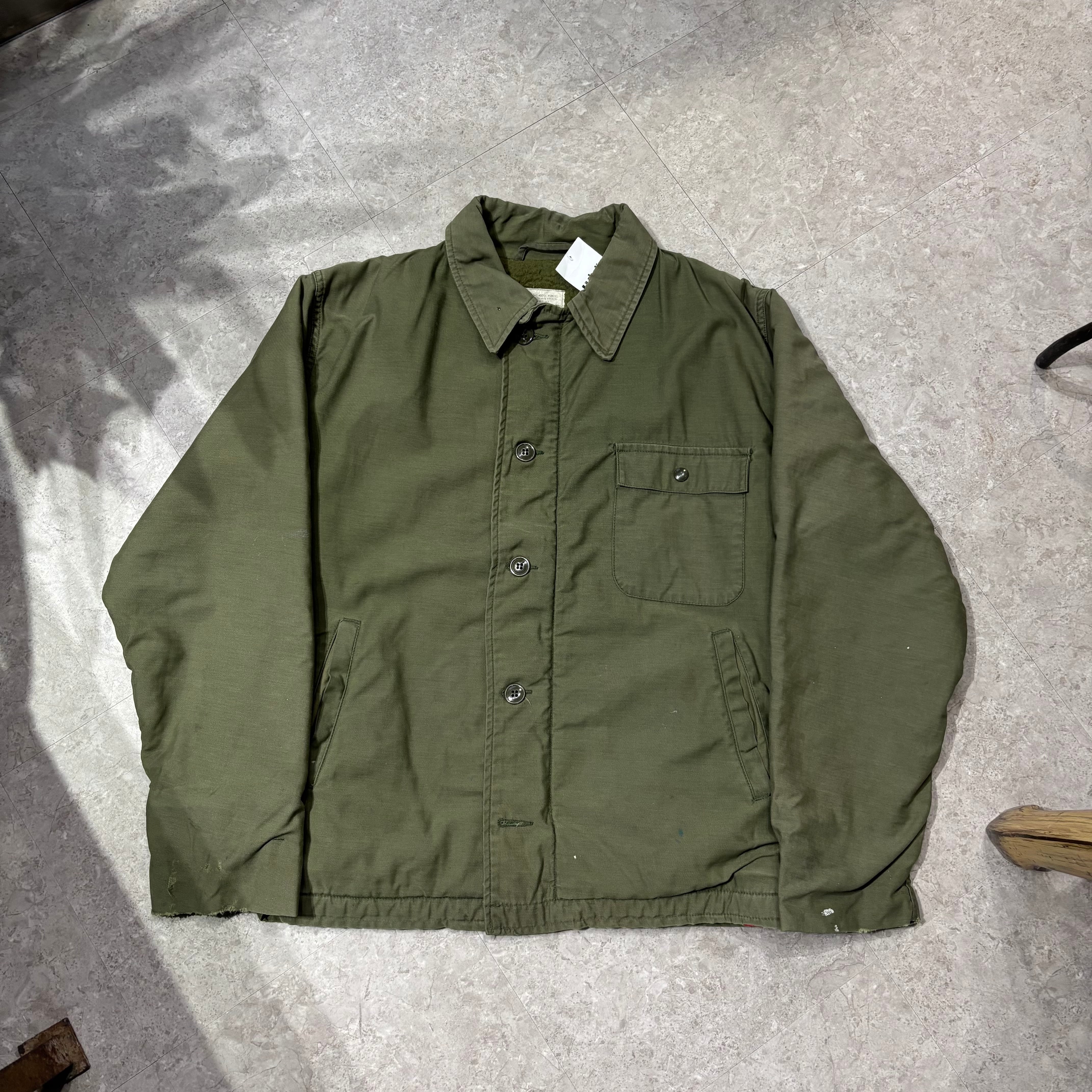 1983s US ARMY A-2 deck jacket【仙台店】