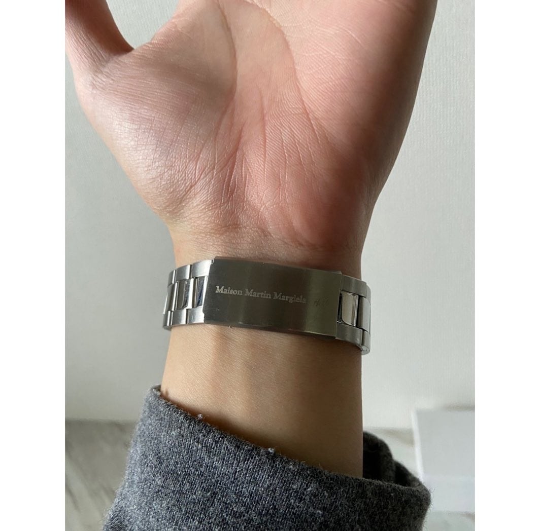 maison margiela zip design bangle ブレスレット