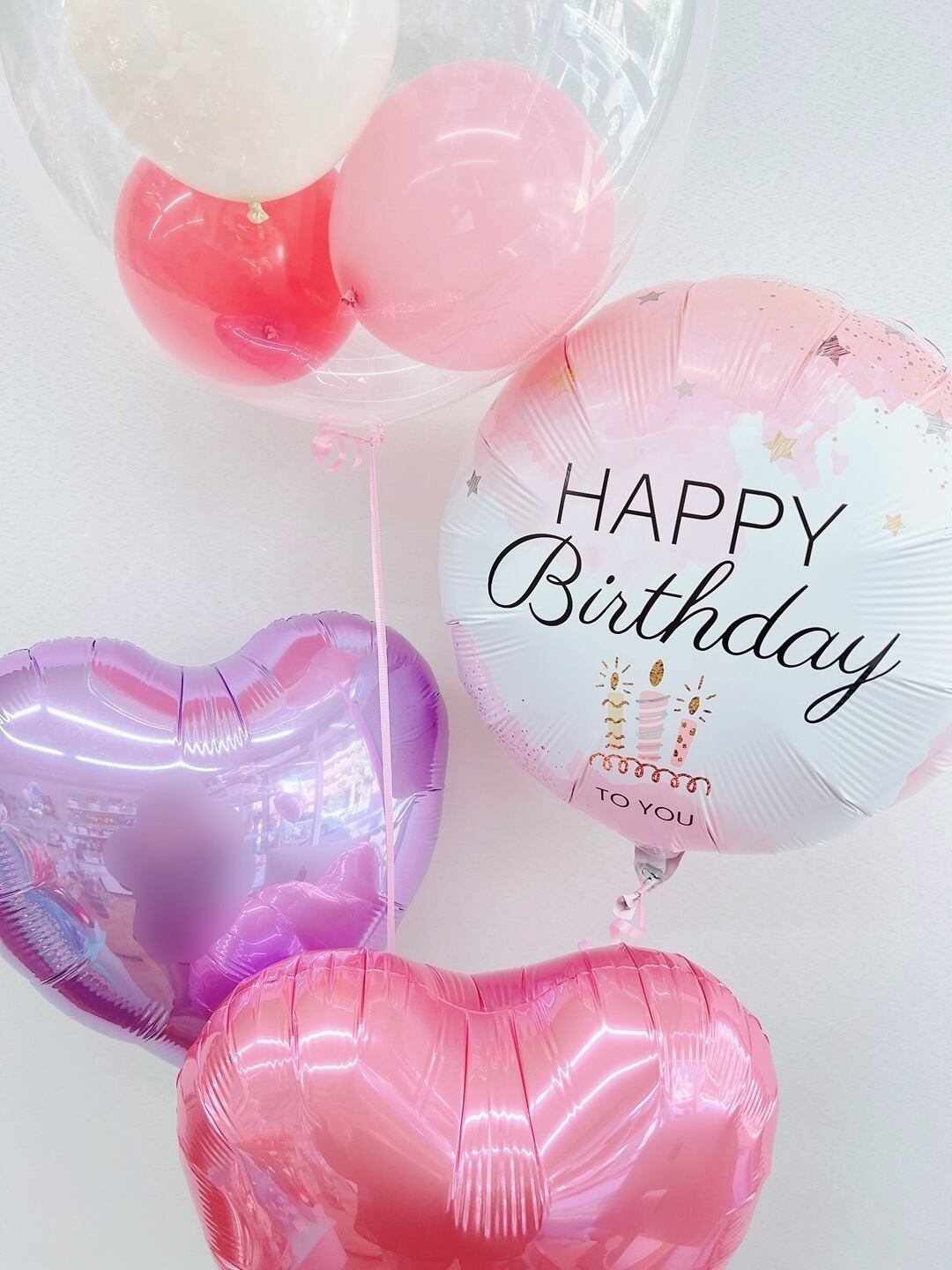 誕生日 浮き型バルーン ヘリウムバルーン バースデー