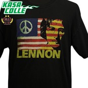 【JOHN LENNON 】ジョンレノン GIVE PEACE A CHANCE Vintage Tシャツ XL
