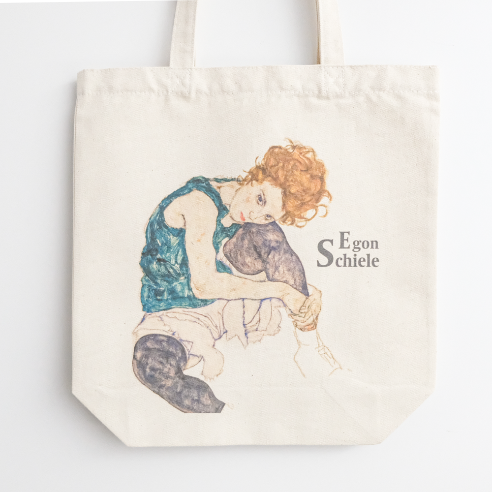 新作人気 エゴンシーレ展 公式グッズ トートバッグ ecousarecycling.com