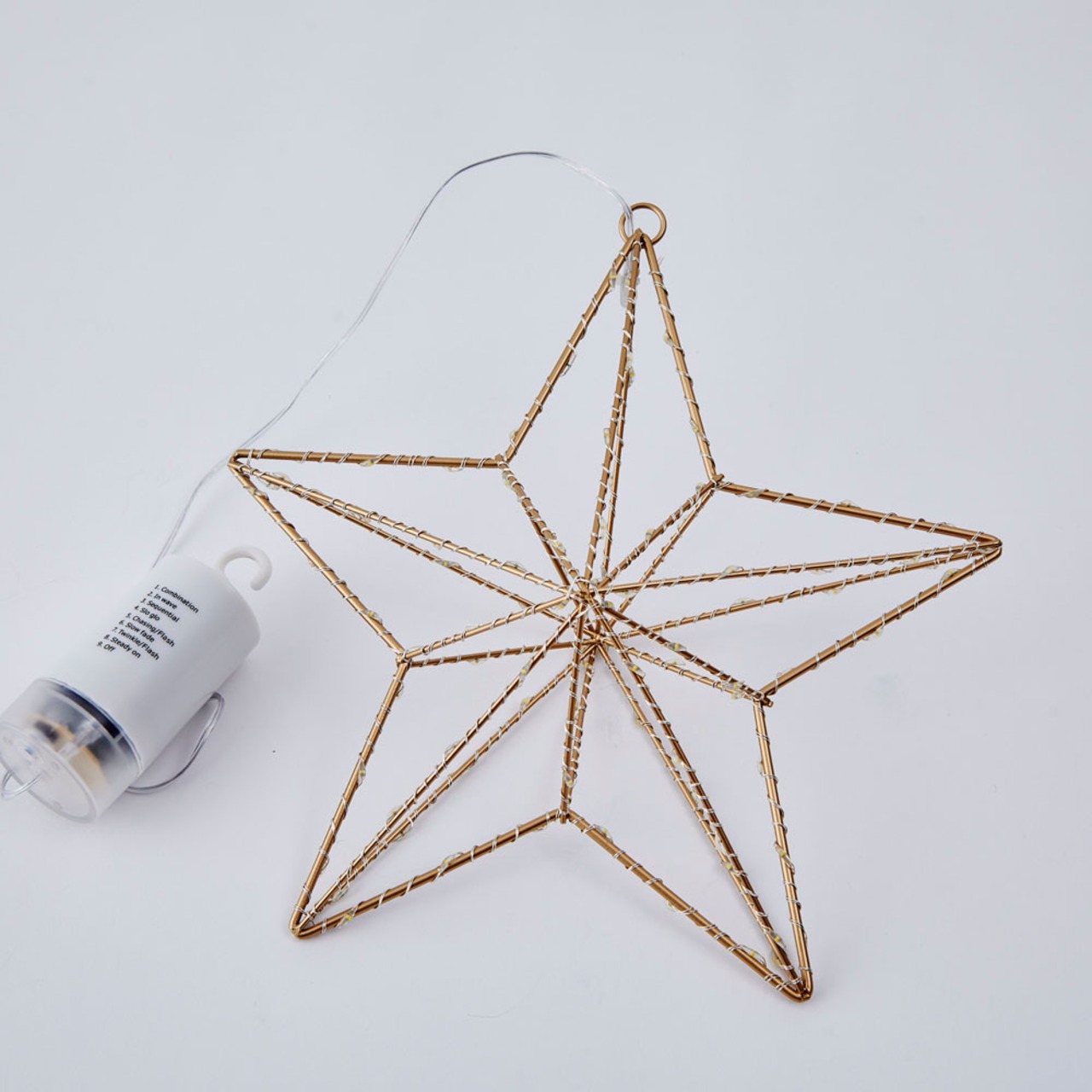 【インテリアに馴染む　星のLEDライト】LEDフレームワーク　ハンギング　雑貨　インテリア　子供部屋