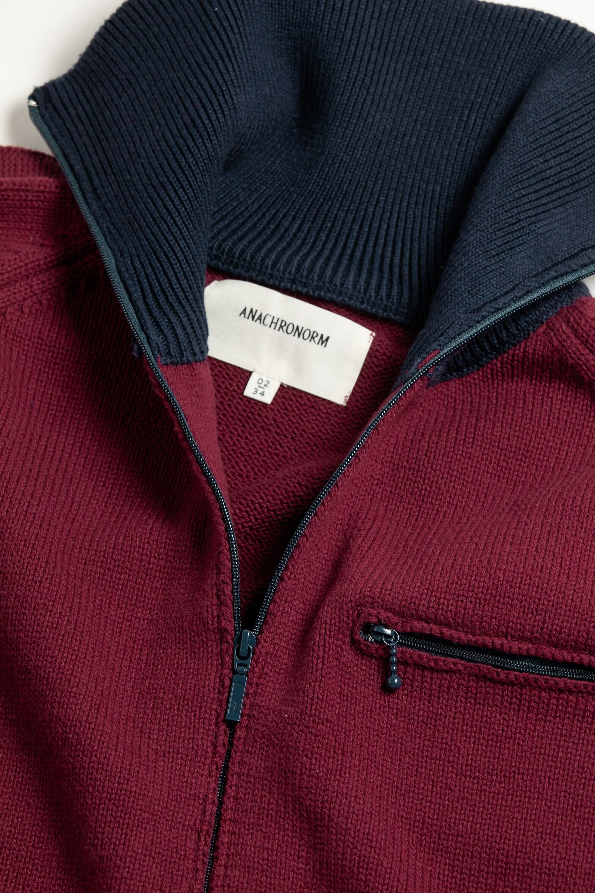 ANACHRONORM/アナクロノーム BICOLOR DRIVERS KNIT AN394 | MAMBO
