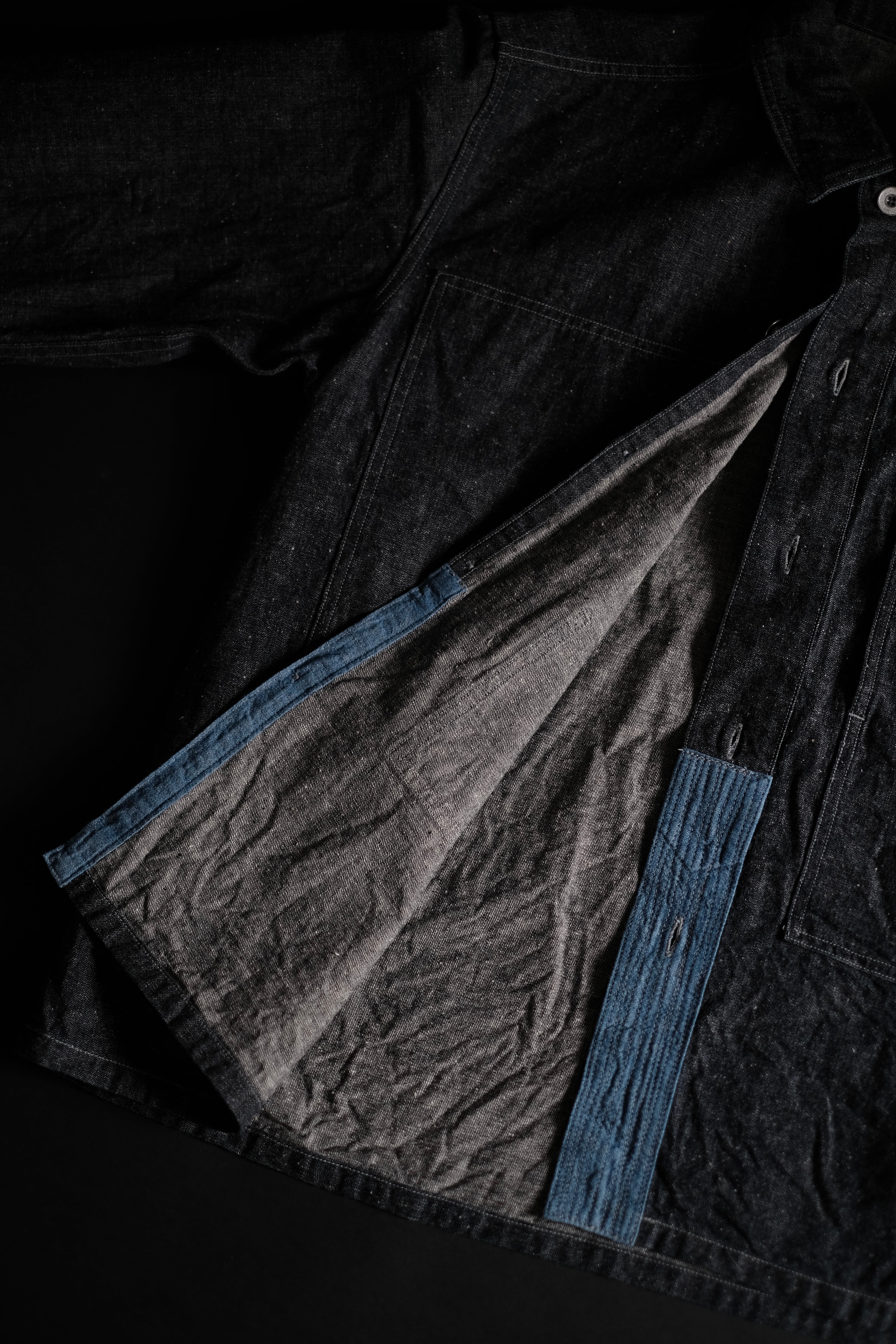 T.T / LOT.718 MODIFIED U.S. ARMY M-35 DENIM PULLOVER | LIVING