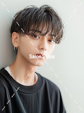 【メンズ】マッシュナチュラルパーマ