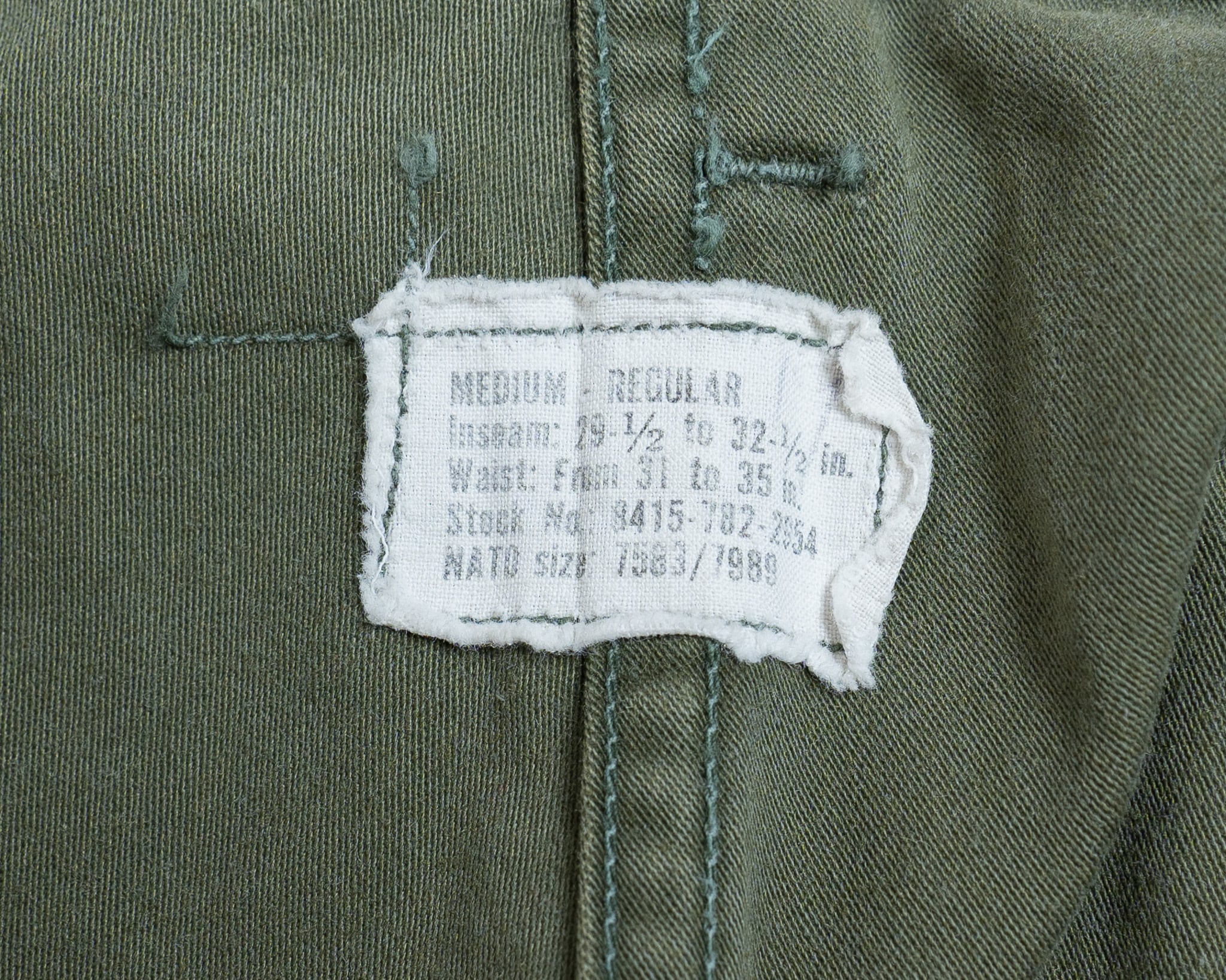M-R】U.S.Army M-65 Field Trousers 