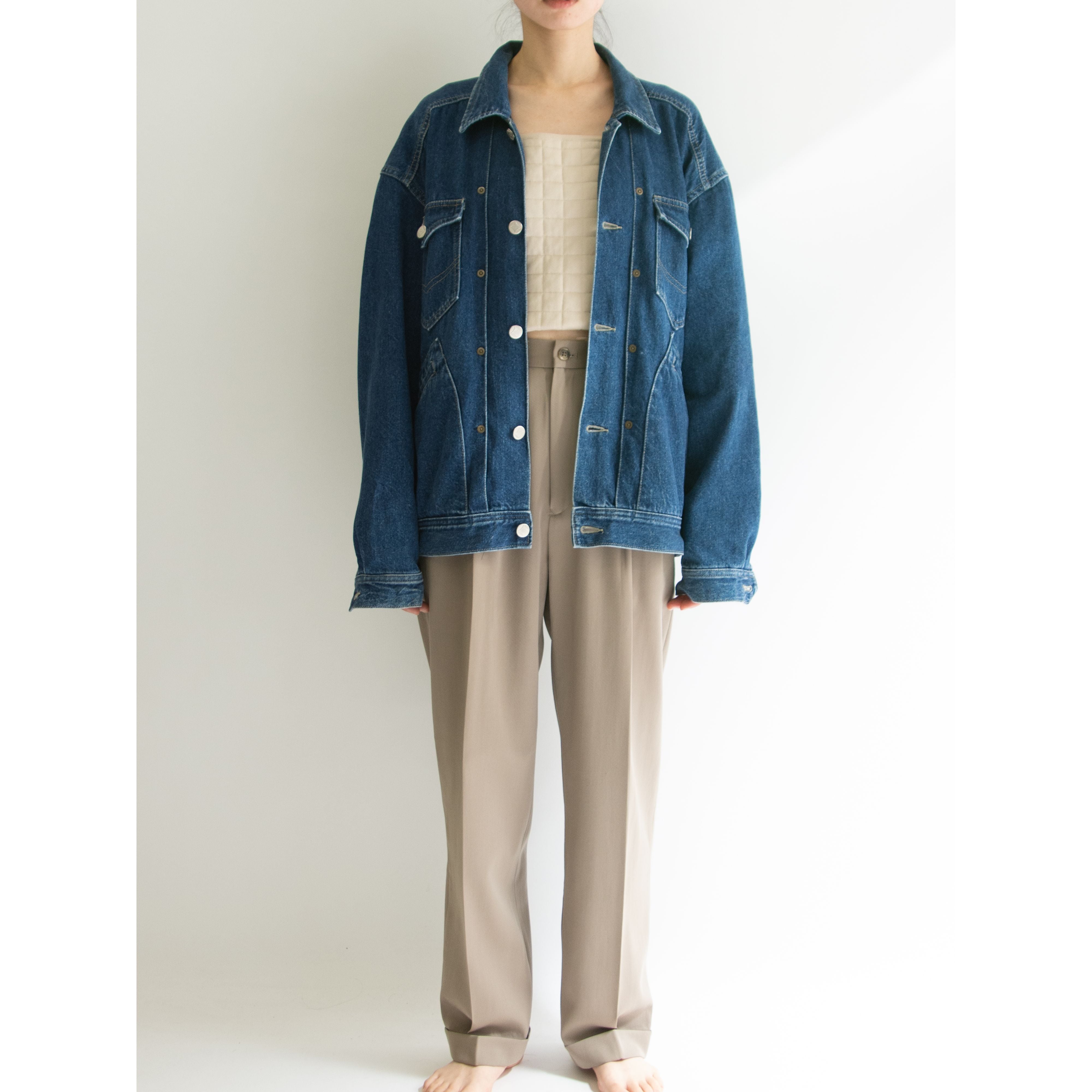 Abahouse】Made in Japan 90's 100% Cotton Denim Jacket（アバハウス