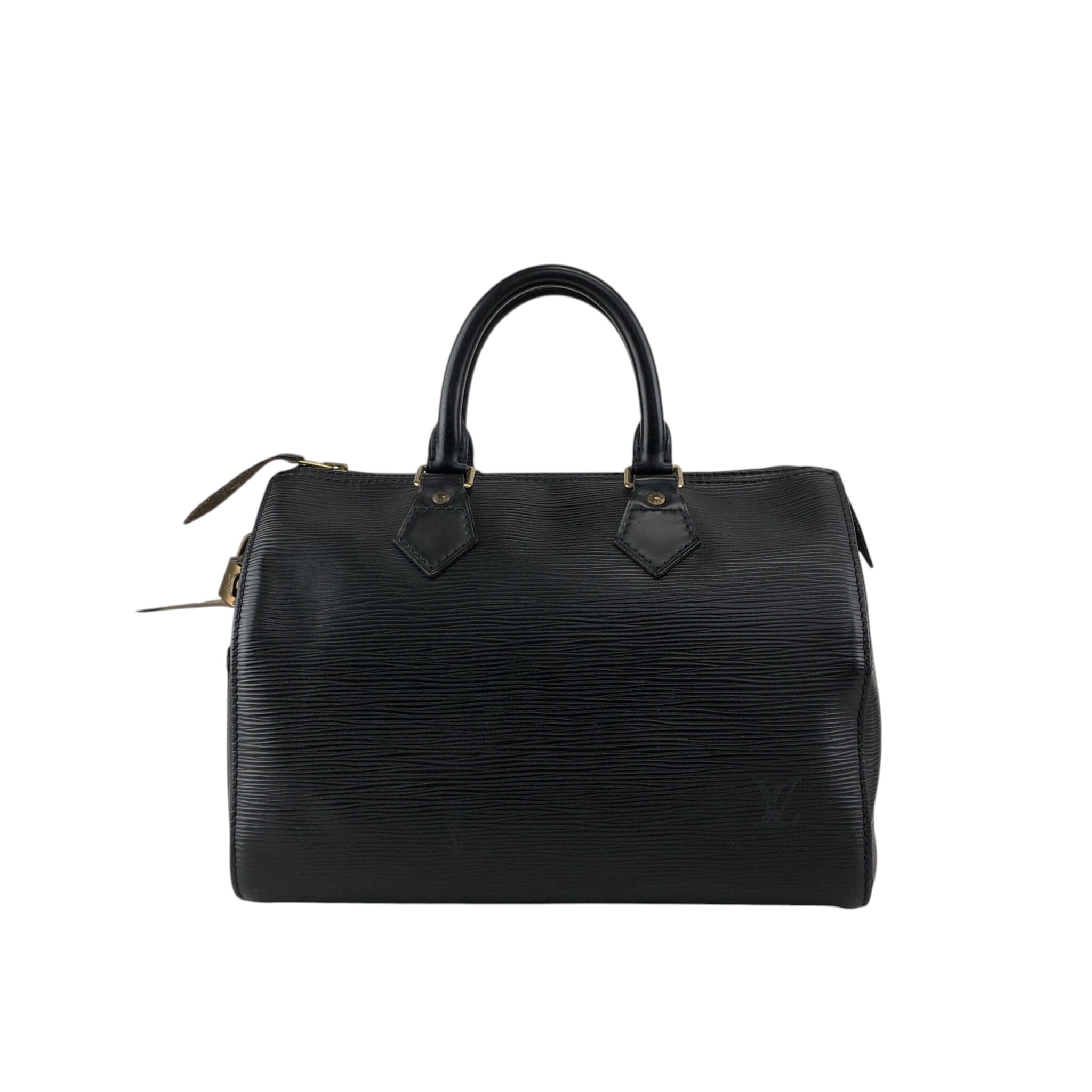LOUIS VUITTON ルイヴィトン スピーディ25 エピ ハンドバッグ ブラック