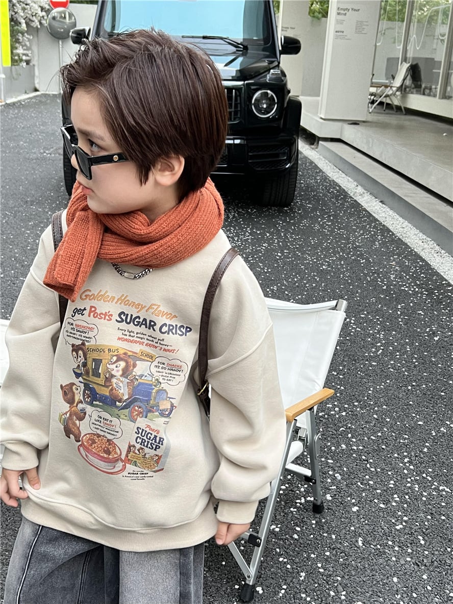 120cm SHUGARCRISP裏起毛トレーナー