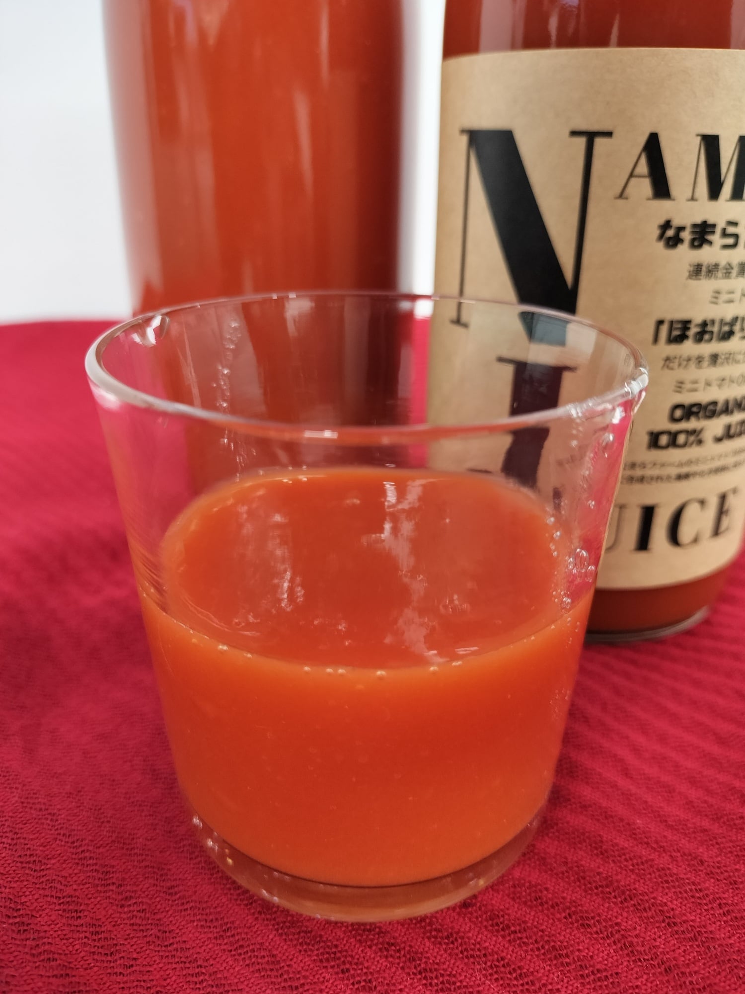 送料無料】小樽産の金賞ミニトマトのジュース・NAMARA JUICE（なまら
