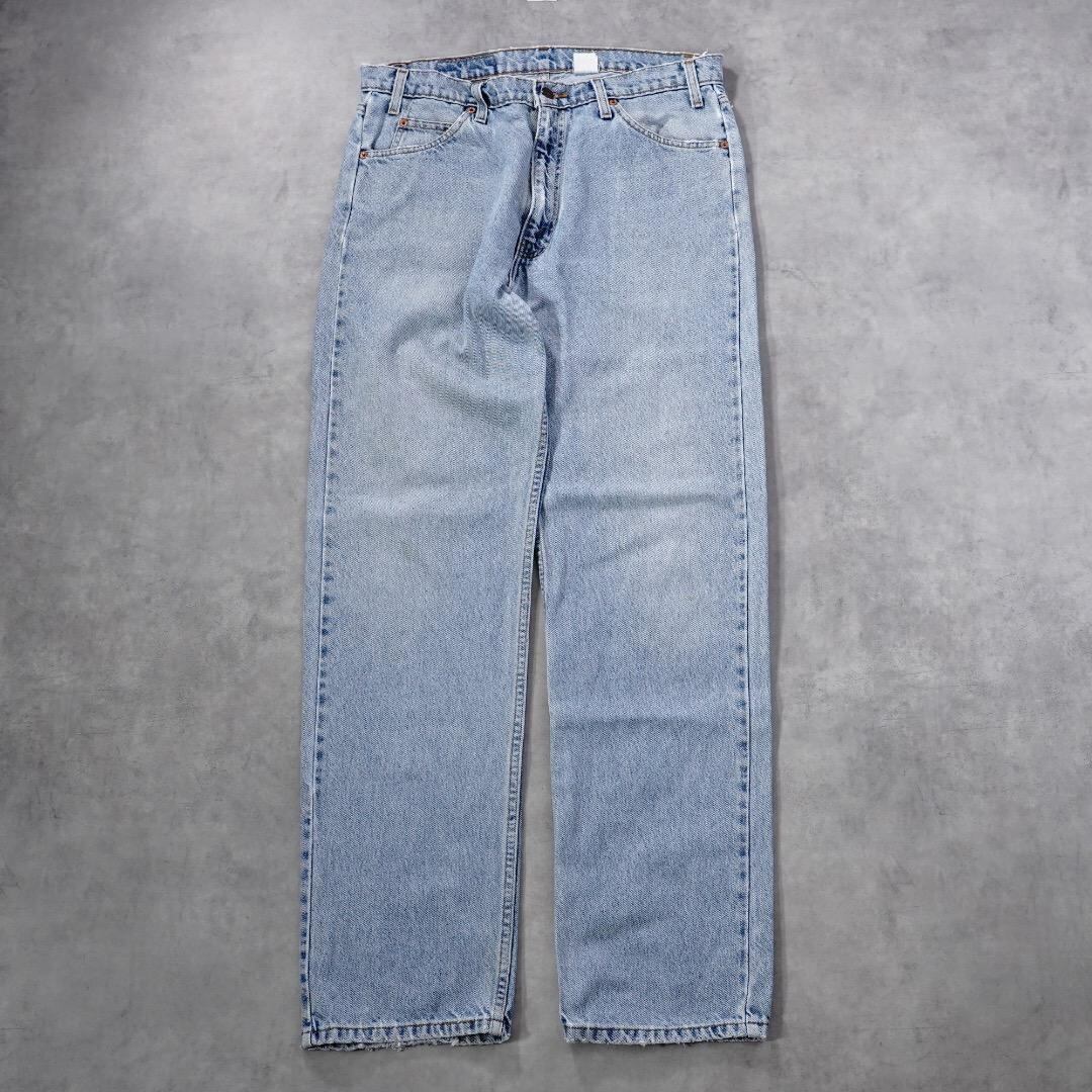 リーバイス505 Levis W36 ブルーデニム 青 古着 ボトム 17324