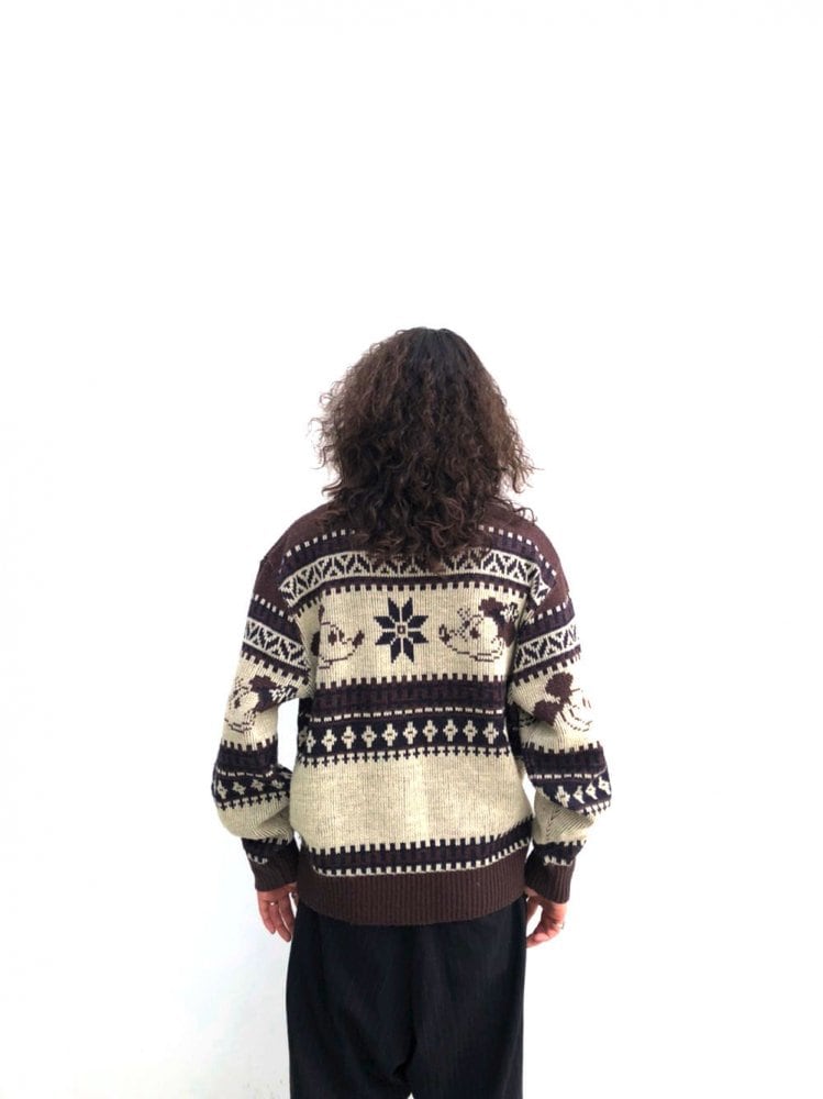 Kennington [KENNINGTON] Vintage Mickey & Minnie Crew Neck