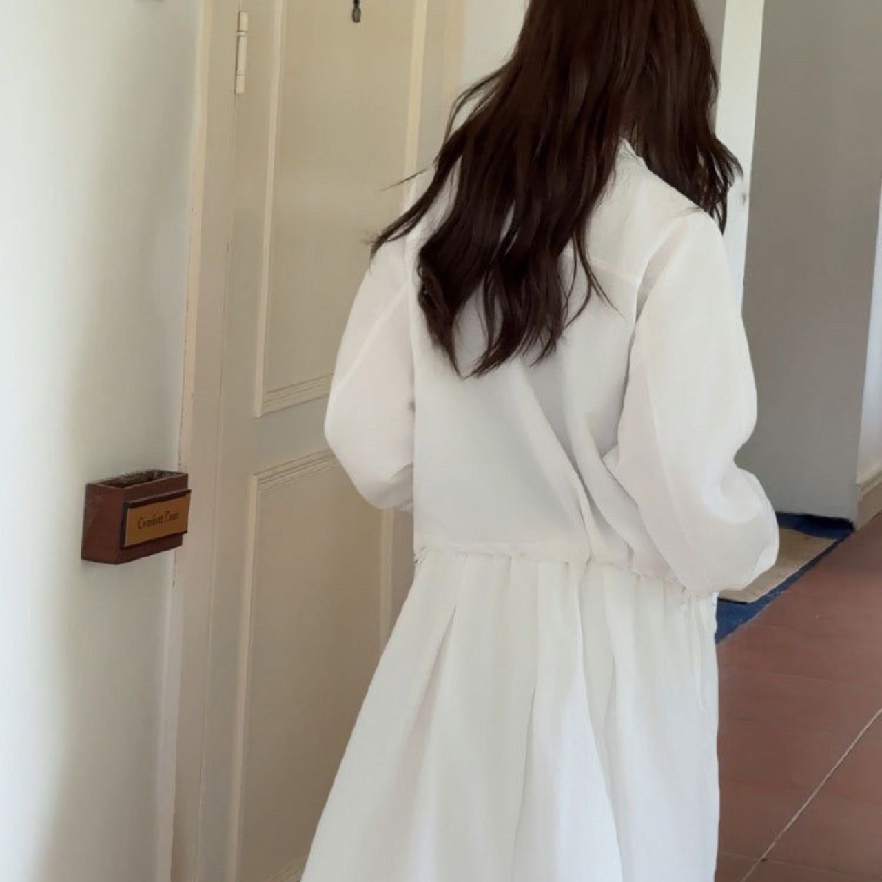 Cropped Drawstring Jacket T4367