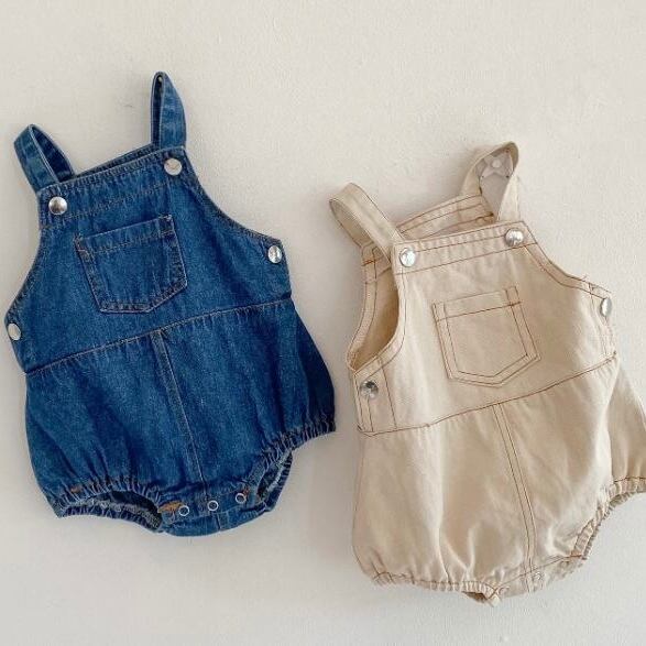 baby denim salopette