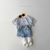 【取寄/韓国直送】THE GOGUMA 26/SM ボーダーTシャツ|夏服|韓国子供服