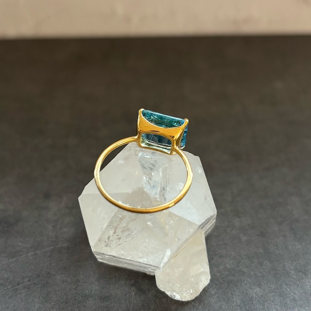 【square ring】ロンドンブルートパーズ