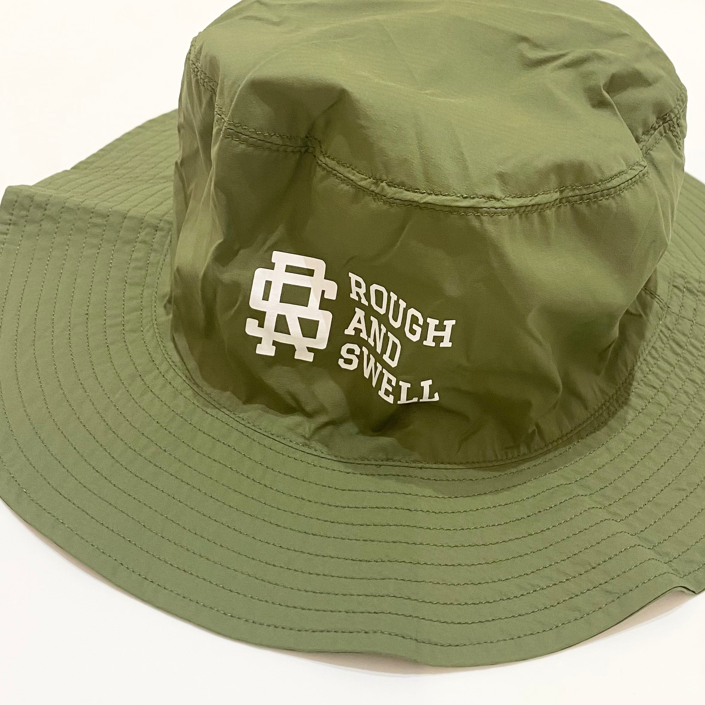 rough & swell】《MEN'S》SHOWER RAIN WEAR (OLIVE) | Sandy GOLF