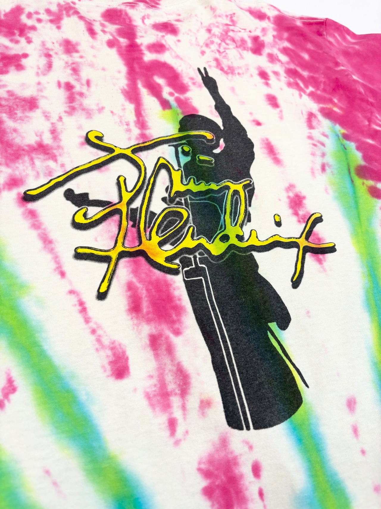 90s JIMI HENDRIX Tie Dye Tee Size L