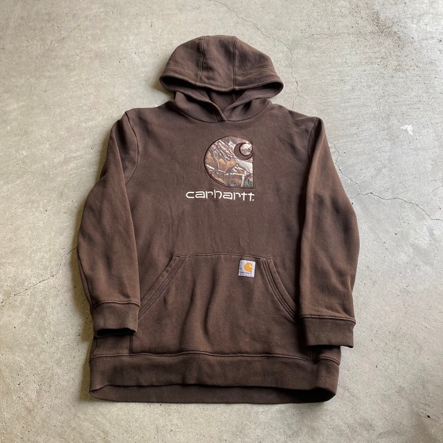 Carhartt カーハート ロゴ プルオーバー スウェットパーカー 
